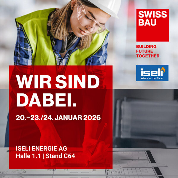 Besuchen Sie uns an der Swissbau 2026!