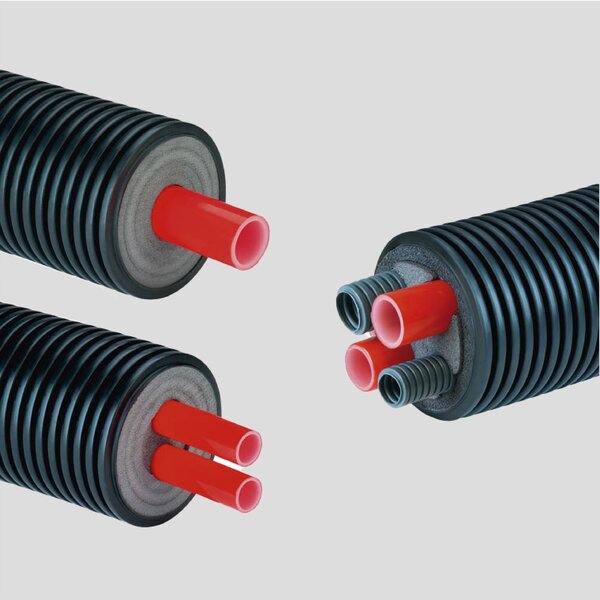 Système de conduites préisolées flexible AustroPEX