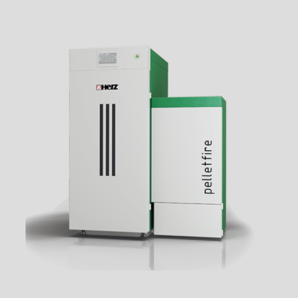 Chauffage combiné pellets / bûches Pelletfire 20 - 40 kW