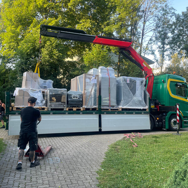 Chauffage à pellets de 450 kW à Wallisellen