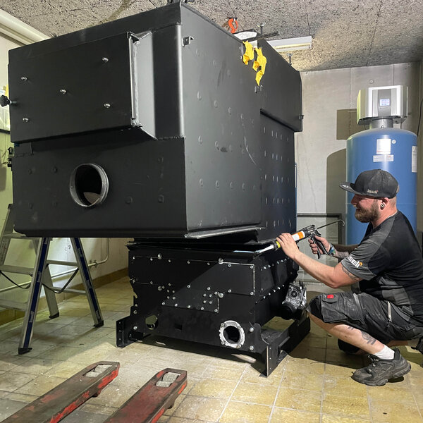 Chauffage à pellets de 450 kW à Wallisellen