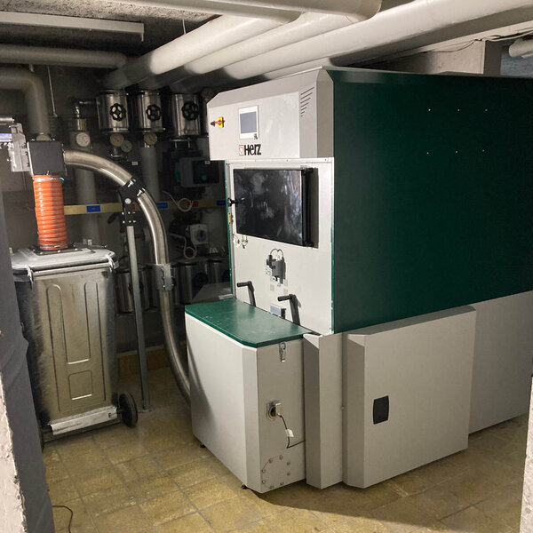 Chauffage à pellets de 450 kW à Wallisellen