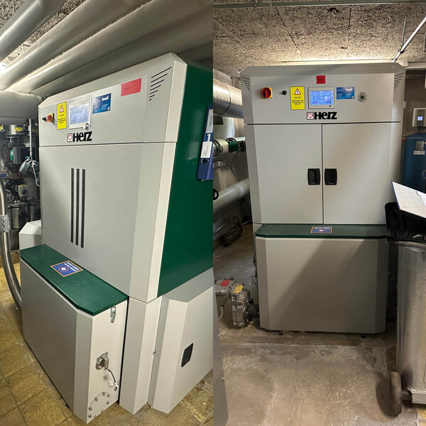 Chauffage à pellets de 450 kW à Wallisellen