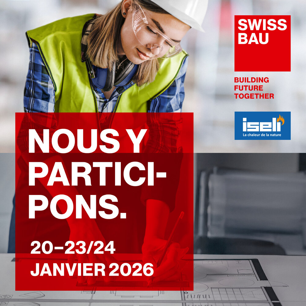 Venez nous rendre visite &agrave; Swissbau 2026 !