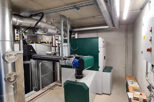 Petit réseau de chaleur Hindelbank BE